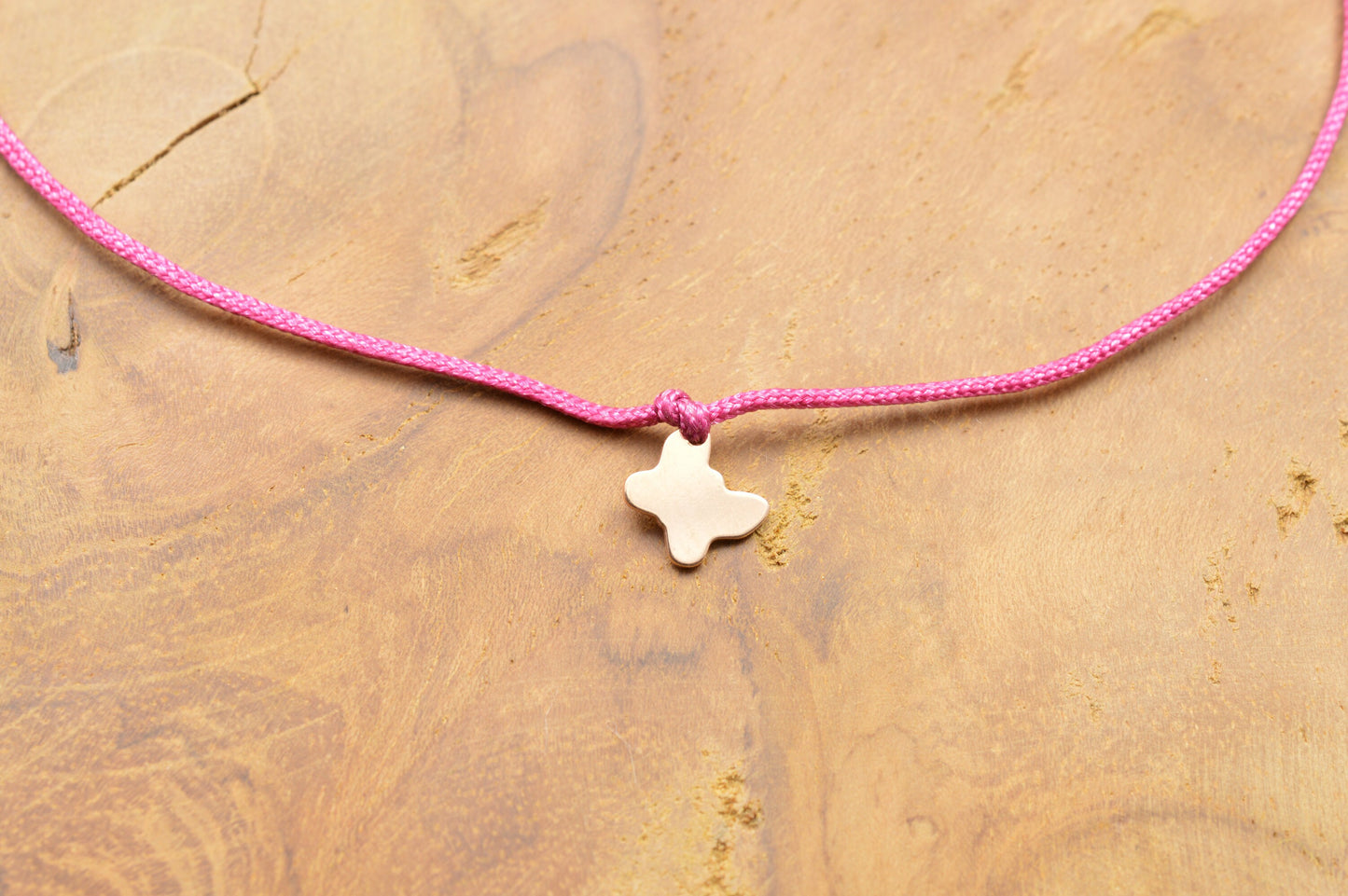 Armband mit Schmetterling in 925 Sterling Silber / Roségold