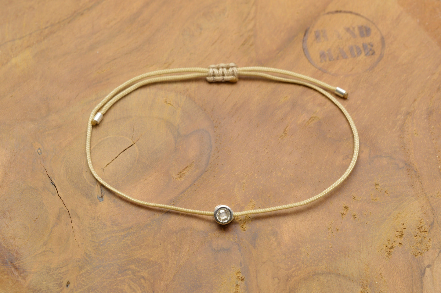 Brautschmuck mit Zirkonia - Armband mit 925 Silber Anhänger
