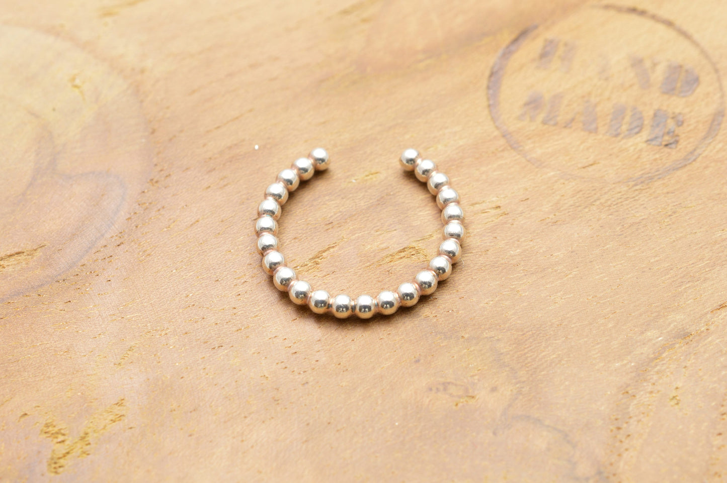 925 Sterling Silber Ring Kugelring upper finger