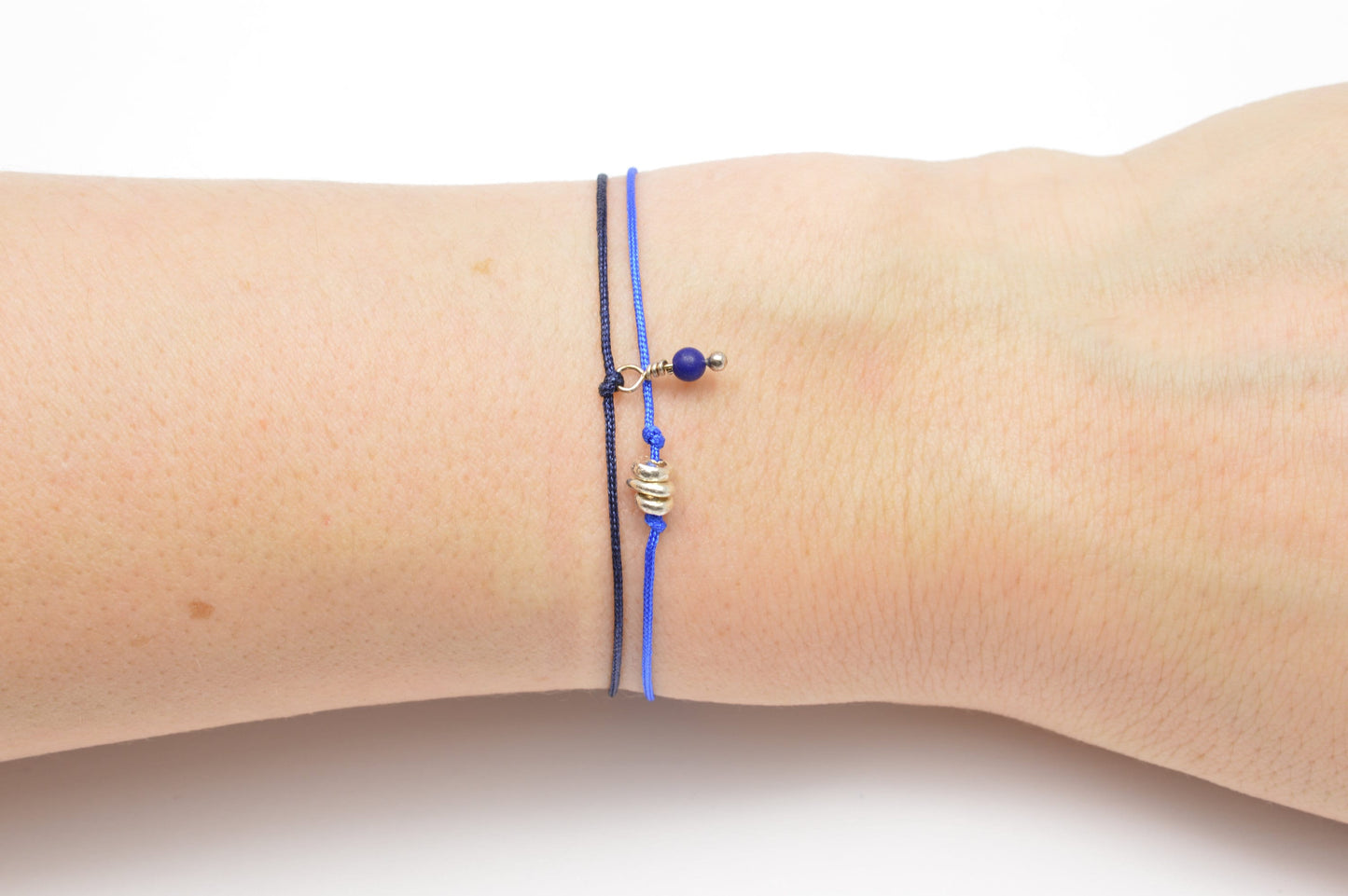 Armband mit feinen 925 Sterling Silber Nuggets