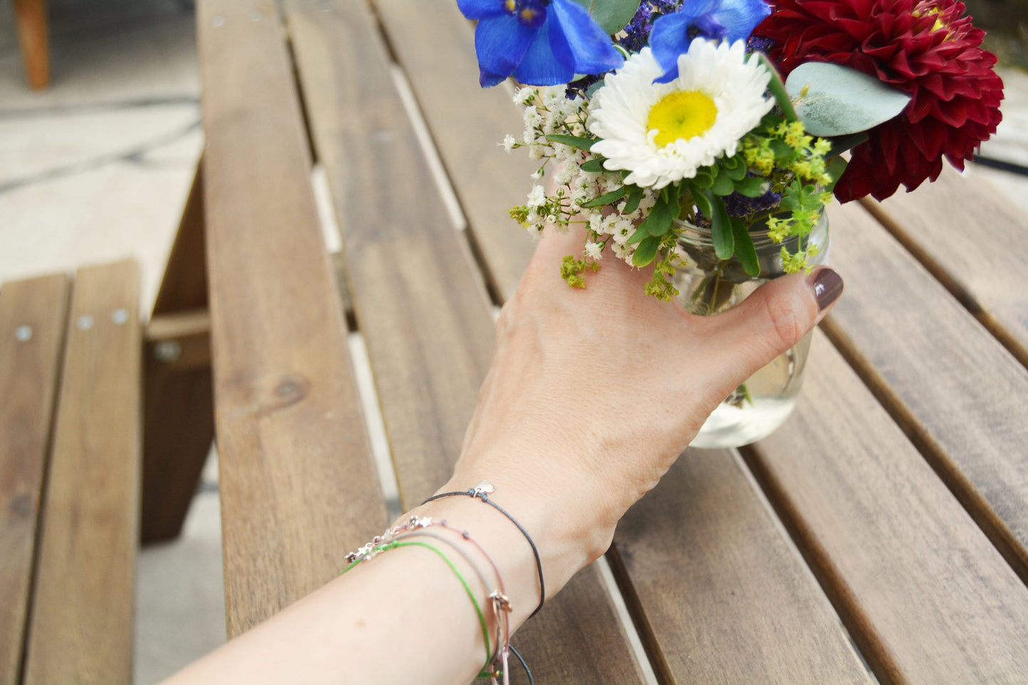 Armband mit Herz Anhänger aus 925 Sterling Silber