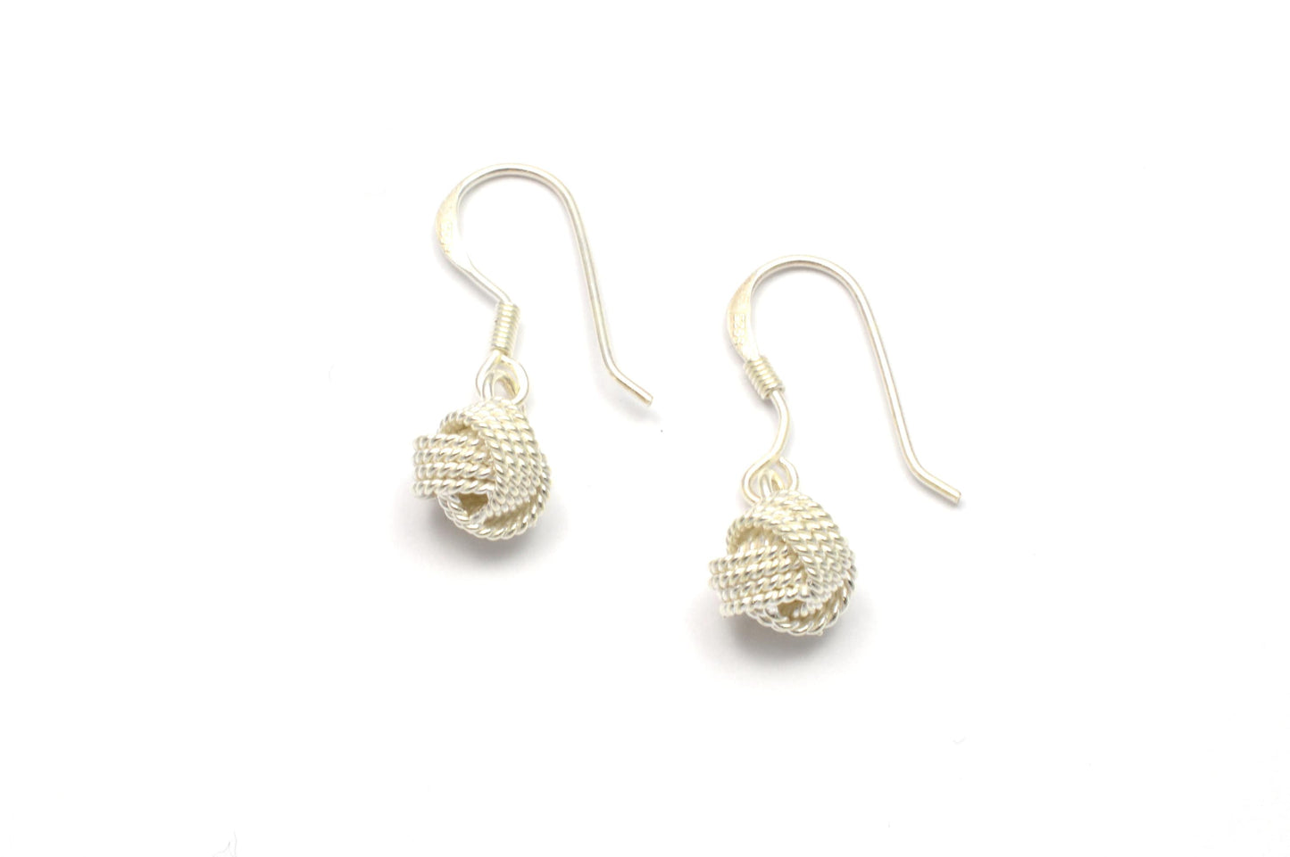 Ohrringe Ohrhänger Knoten 925 Sterling Silber