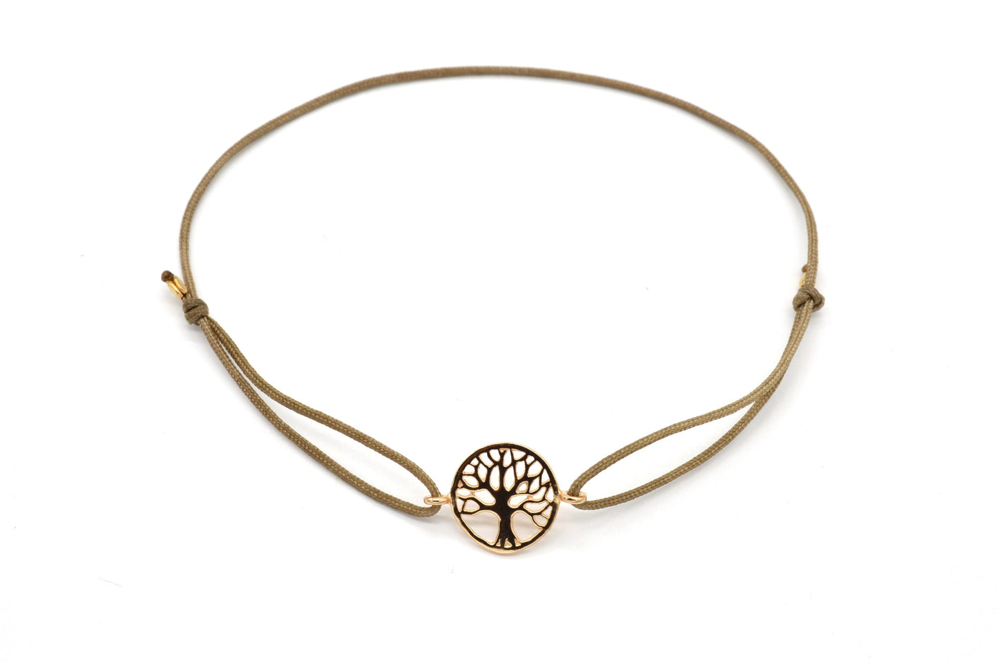 rosévergoldet Armband mit Lebensbaum Tree of Life aus 925 Sterling Silber