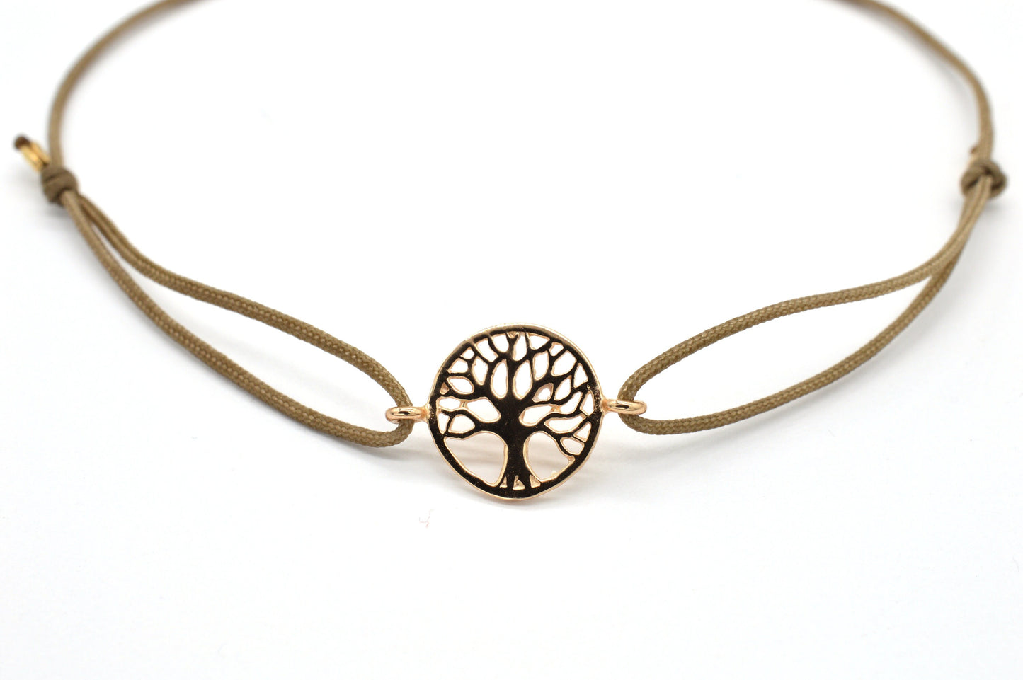 rosévergoldet Armband mit Lebensbaum Tree of Life aus 925 Sterling Silber