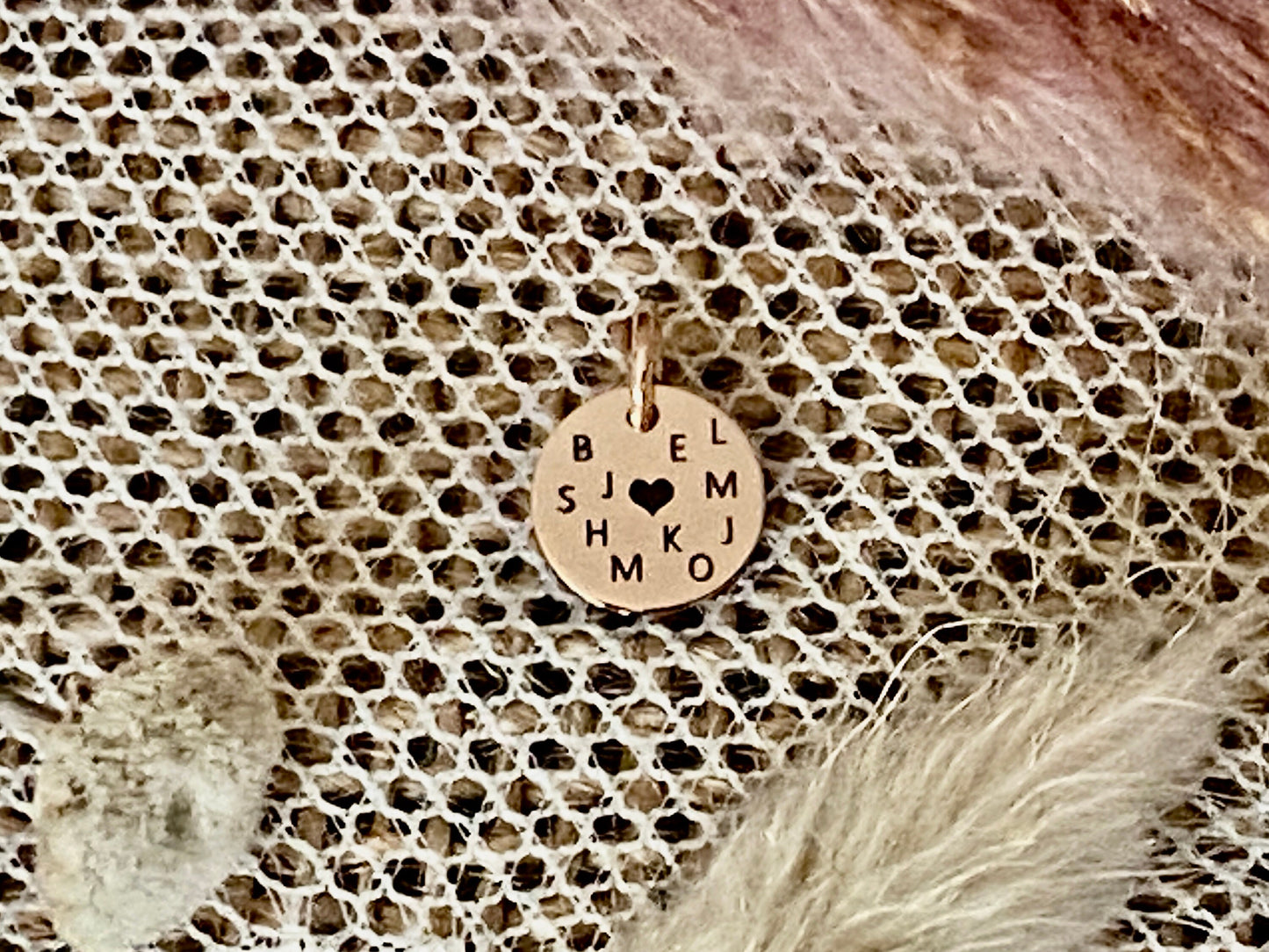 Anhänger - 6mm - 9 Karat Roségold